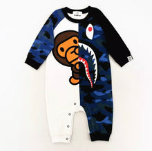 Load image into Gallery viewer, Bape Long Sleeve Romper