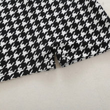Load image into Gallery viewer, Aint Nothing But a Houndstooth Romper