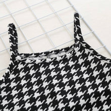 Load image into Gallery viewer, Aint Nothing But a Houndstooth Romper