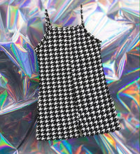 Load image into Gallery viewer, Aint Nothing But a Houndstooth Romper