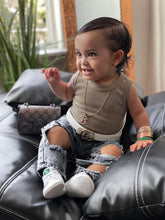 Load image into Gallery viewer, You're Not The Boss of Me Stone Stretch Onsie